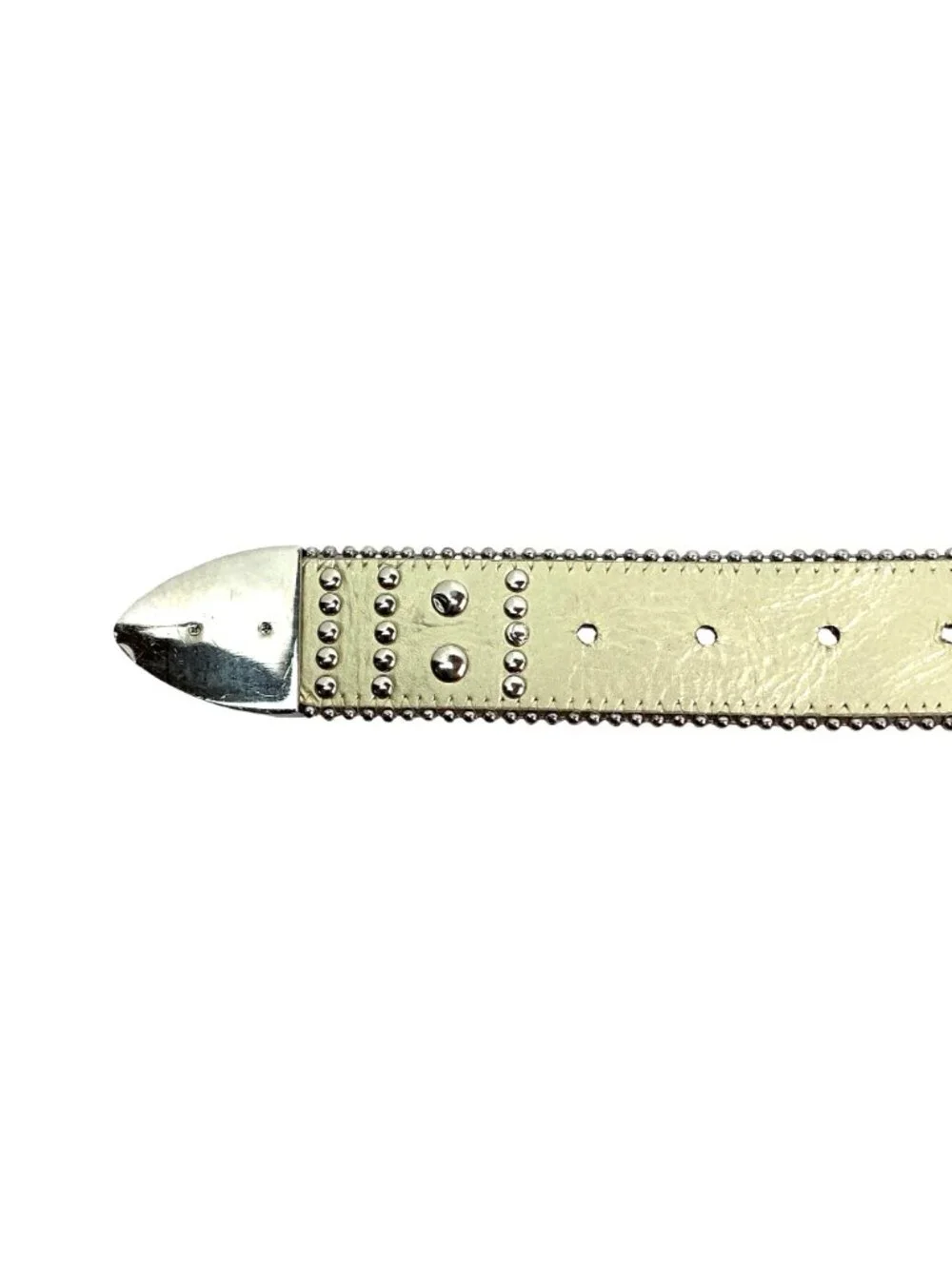 New Western Bling Rhinestone Studded Belt With Silver Buckle Womens Small Metall